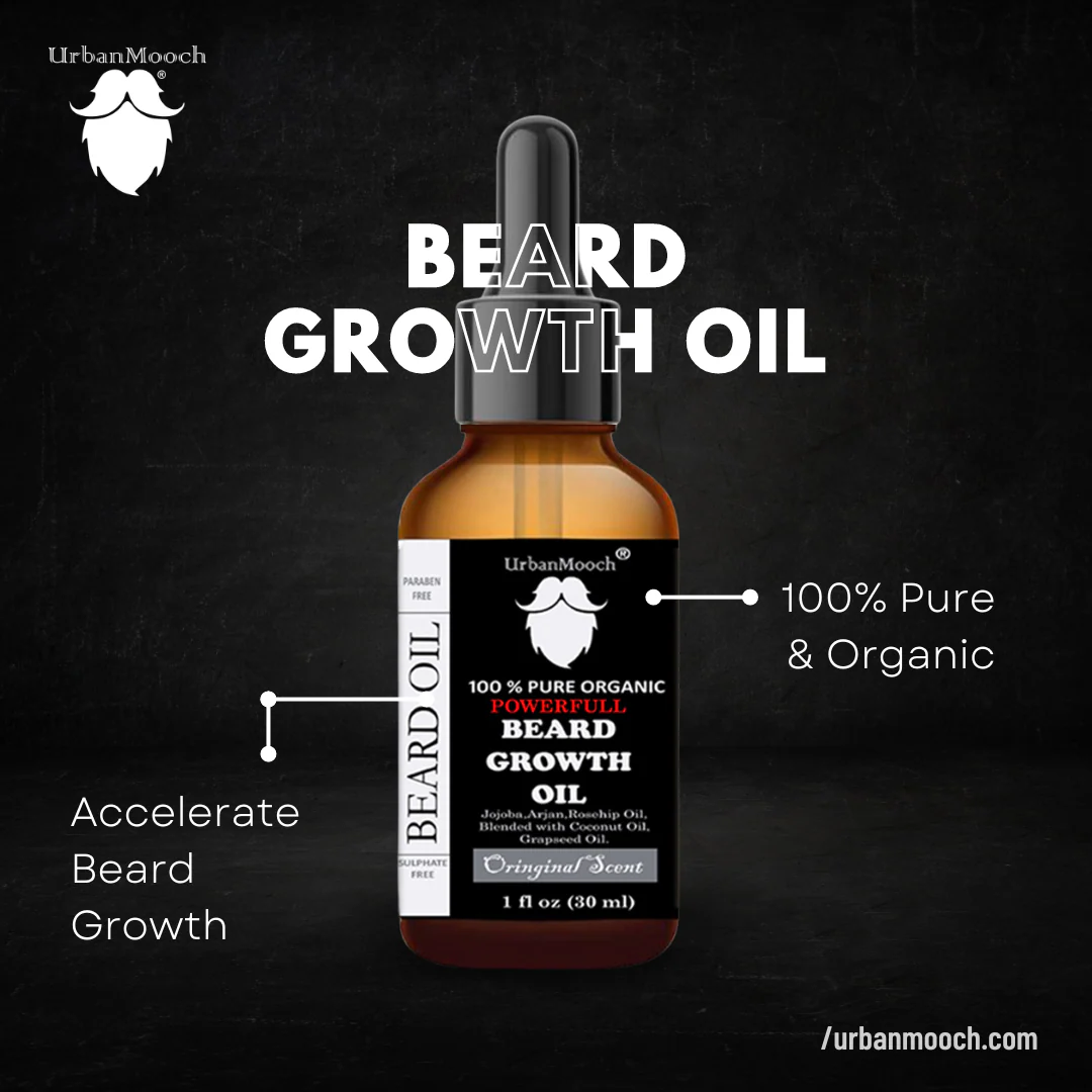 Advanced Beard Growth Oil for Thicker Beards - Image 3