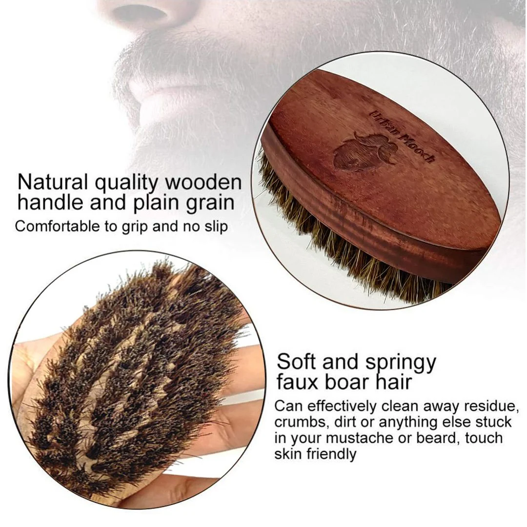 Boar Bristle Beard Brush - Image 3