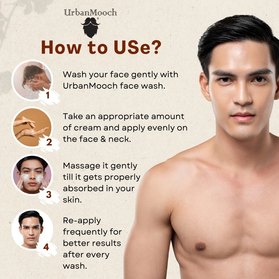 UrbanMooch Insta Bright Fairness Cream For Men - Image 4