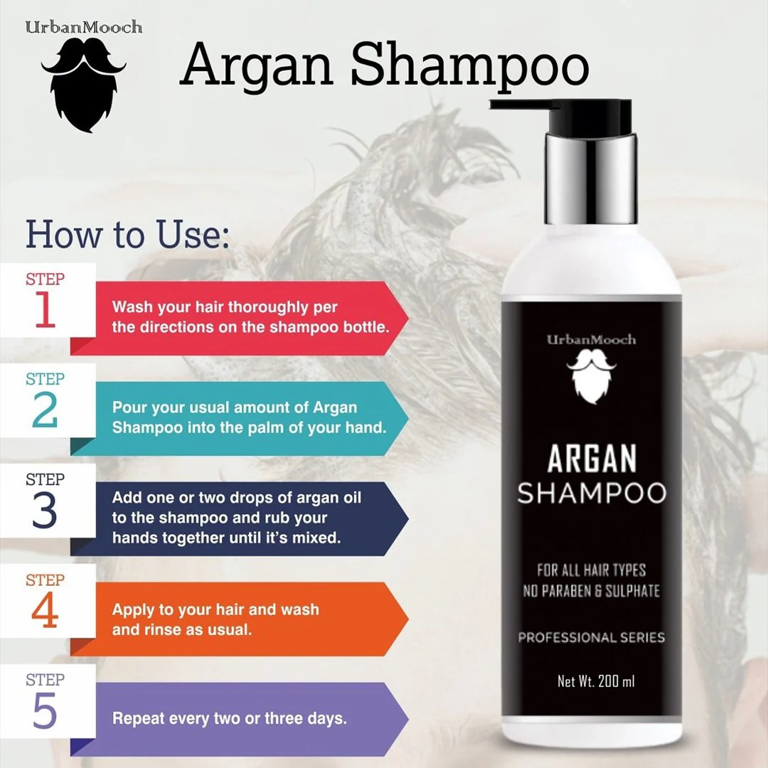 Gentle Argan Shampoo for Luxurious Hair - Image 3