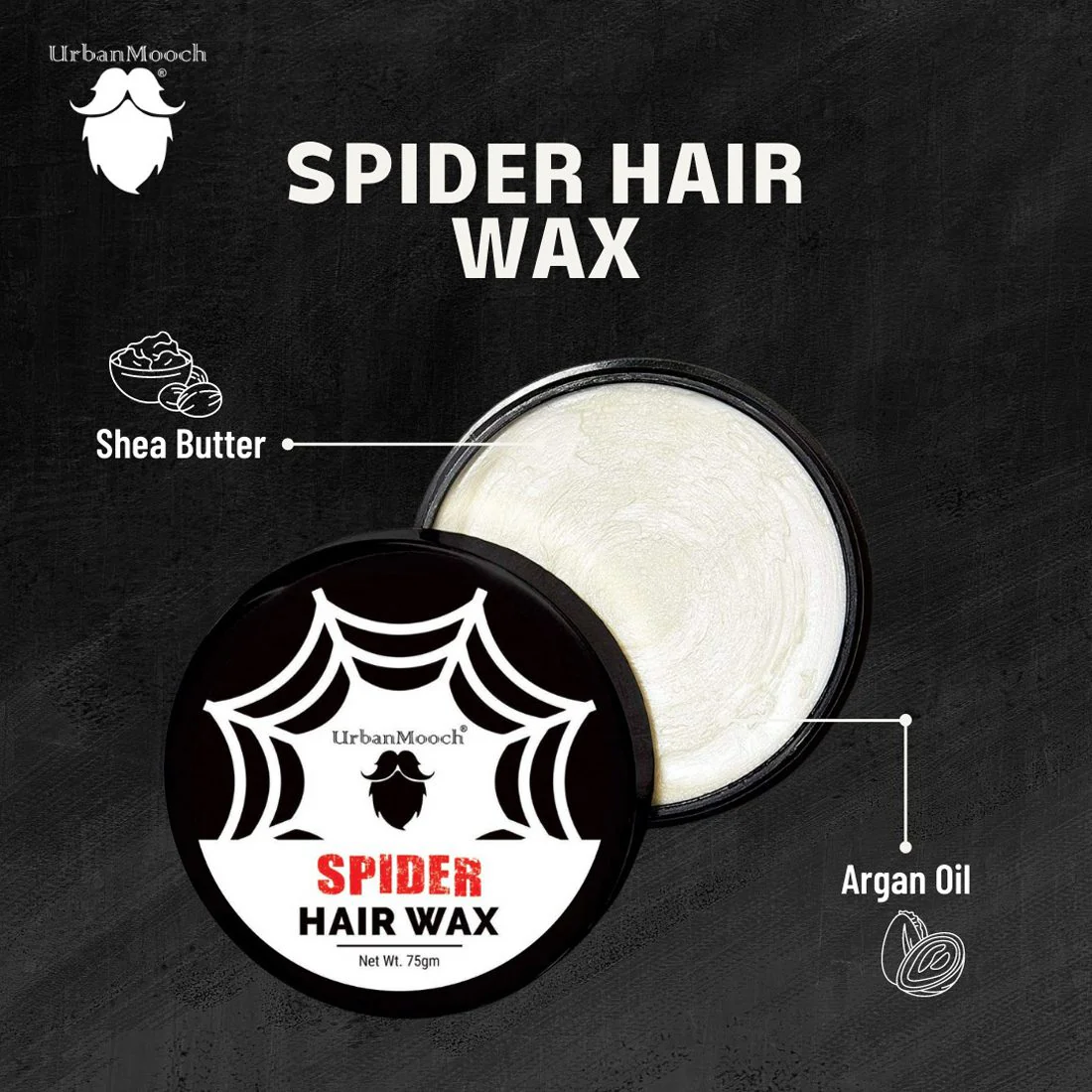 Long Lasting Spider Hair Styling Wax - Image 4