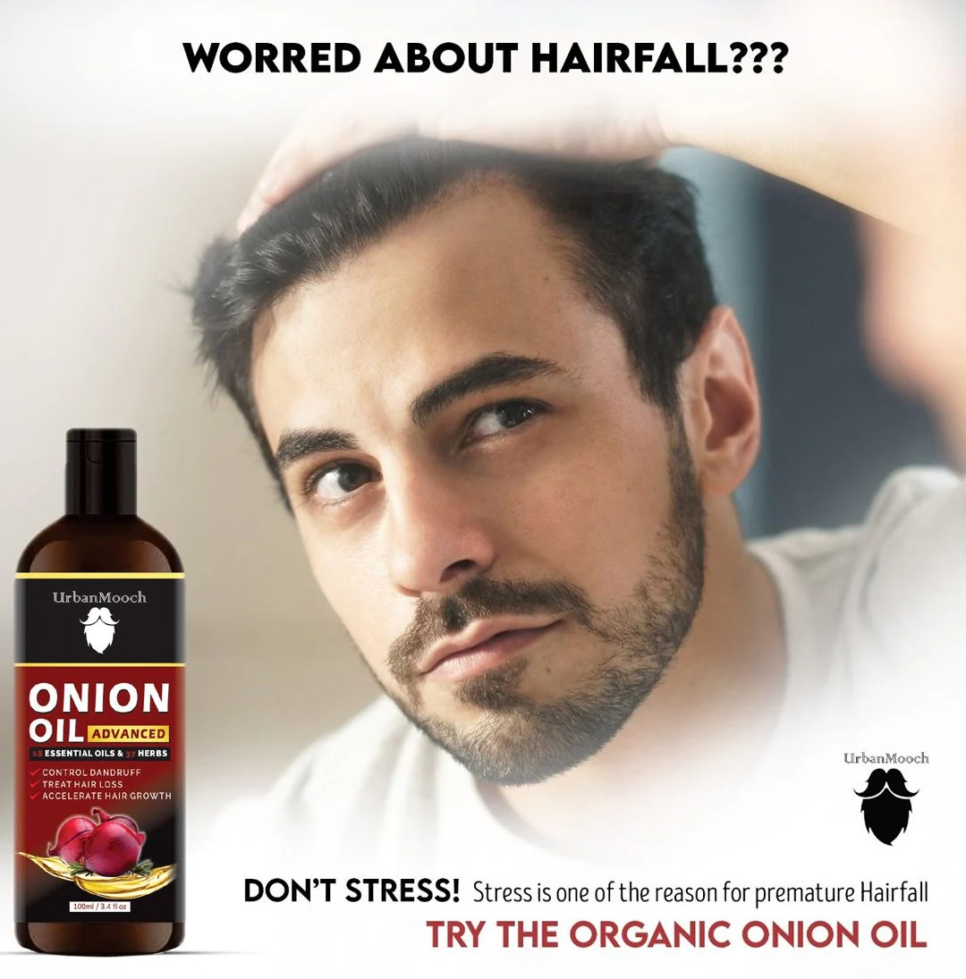 Organic Onion Hair Oil for Nourished and Stronger Hair - Image 4