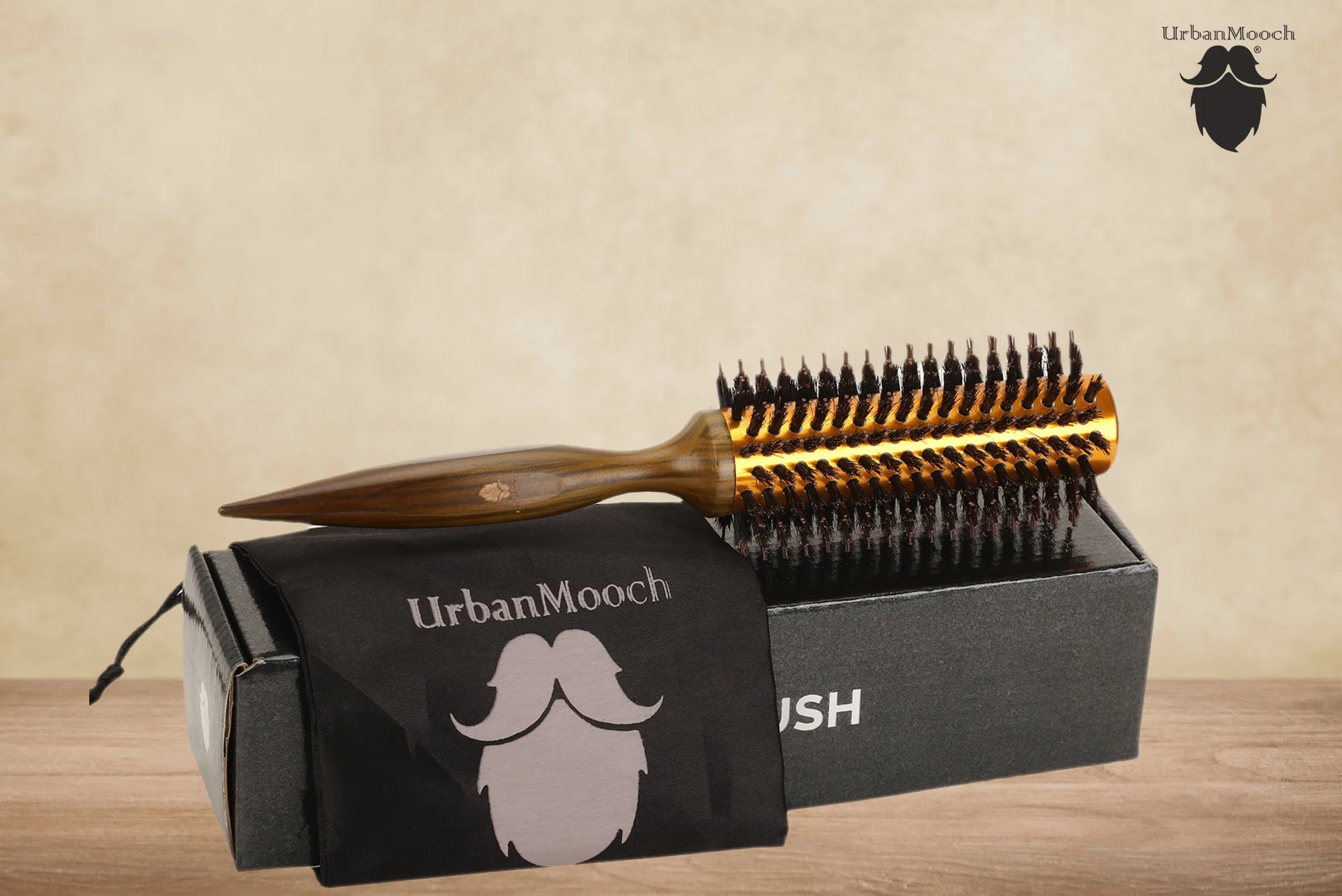 Premium Boar and Nylon Bristle Hair Brush - Image 5