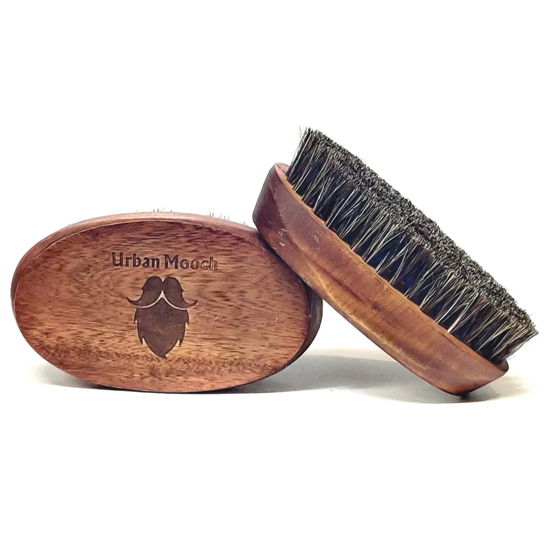 UrbanMooch Original Boar Bristle Beard Brush for Men - Image 3