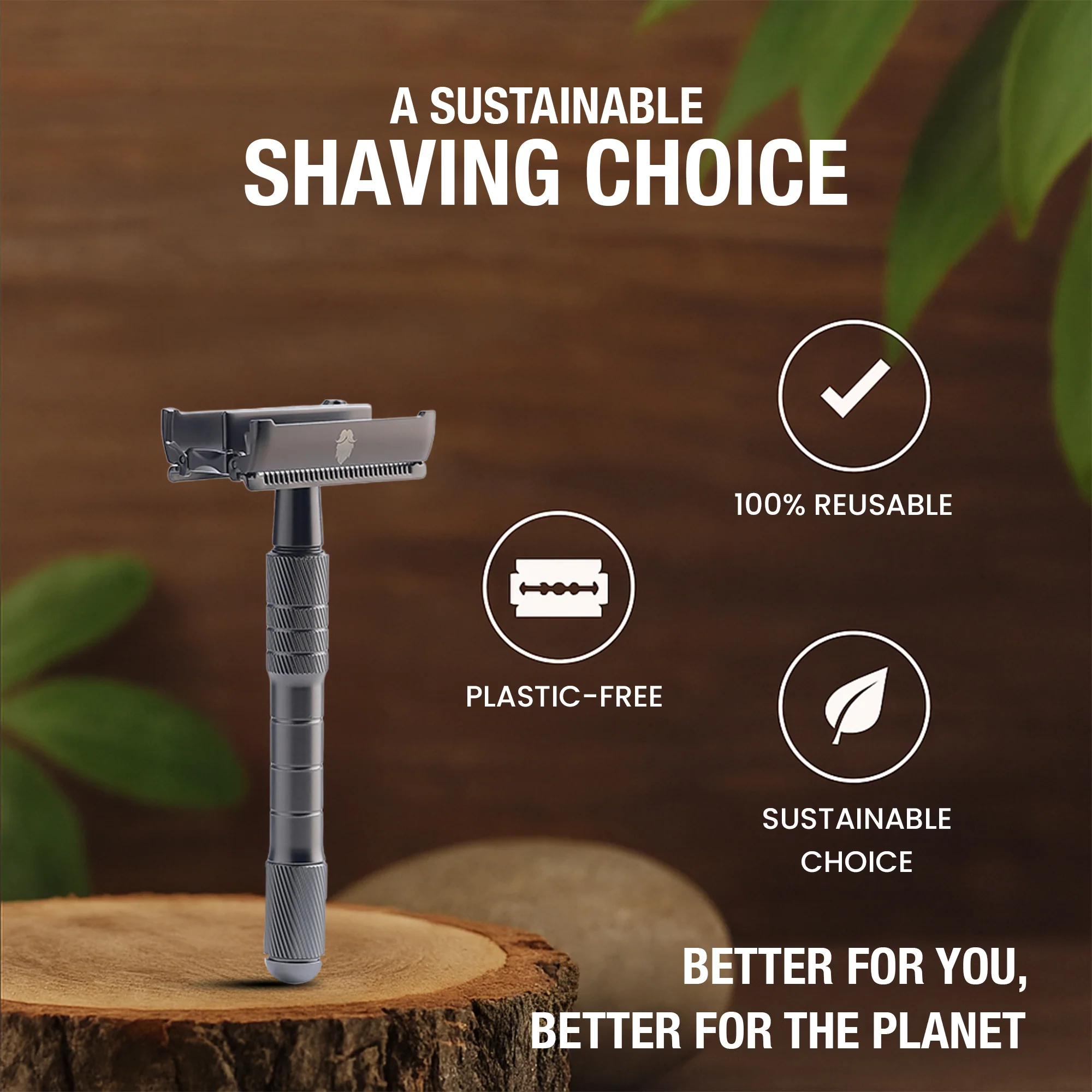 UrbanMooch Premium Butterfly Safety Razor for Men | Close Shave | Smooth Shaving - Image 12
