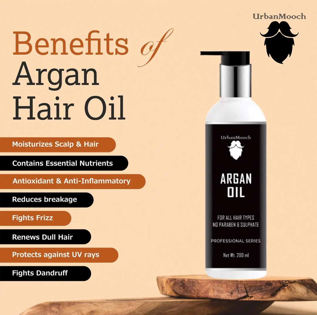 Pure Argan Hair Oil for Nourished Hair - Image 3