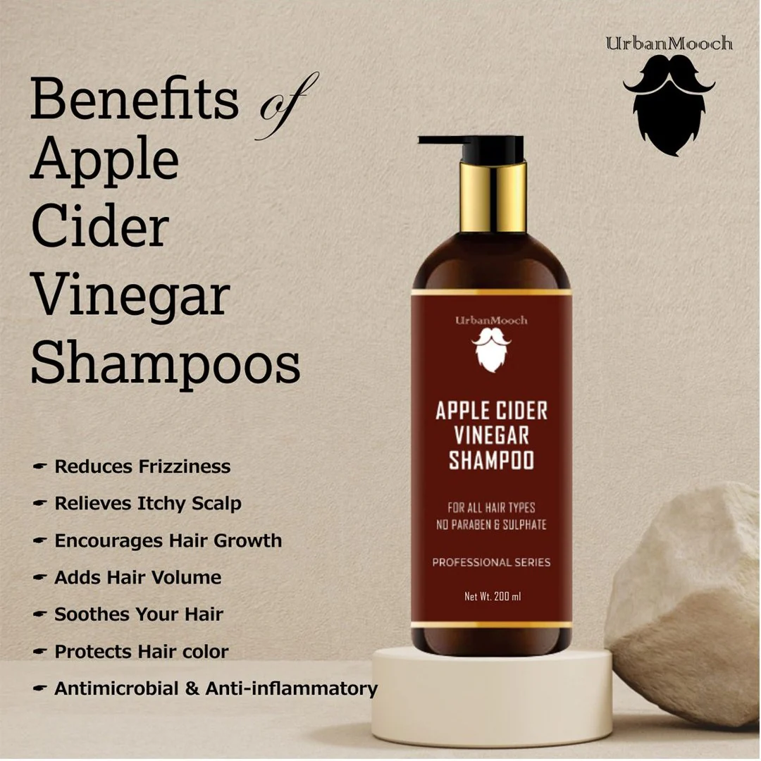 Refreshing Apple Cider Shampoo for Healthy Scalp - Image 3