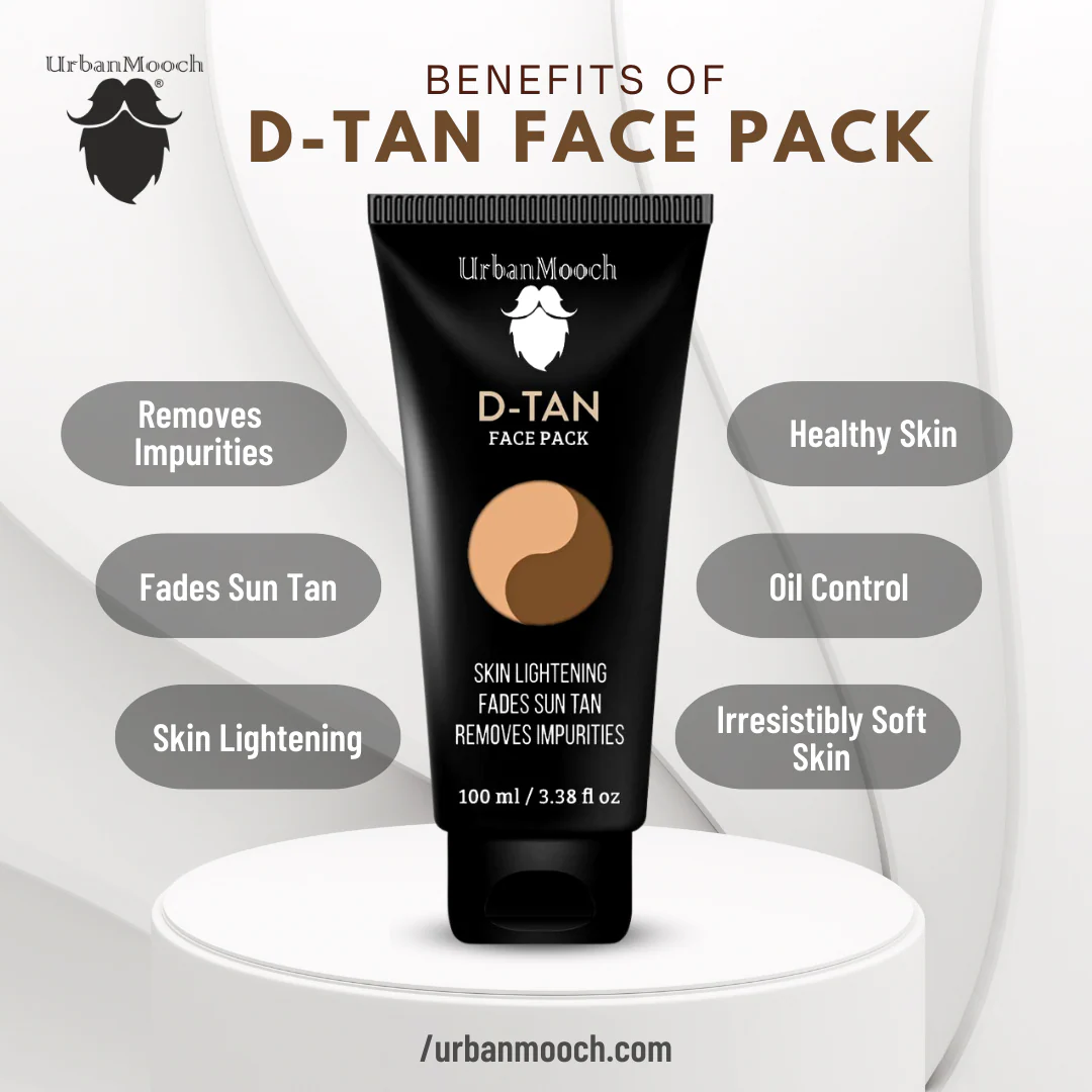 Rejuvenating Detan Face Pack for Men - Image 3