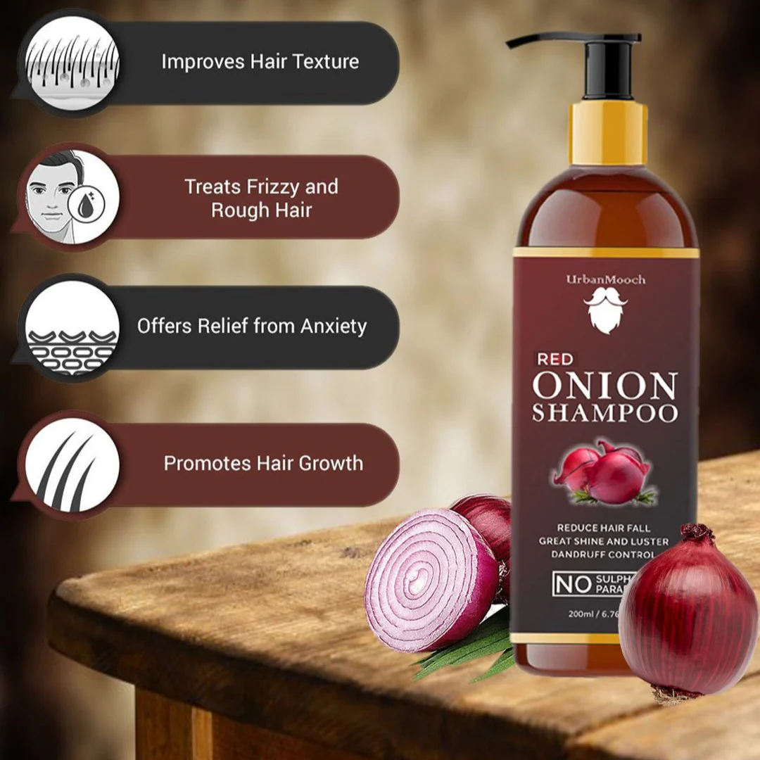 Rejuvenating Onion Extract Shampoo - Image 3