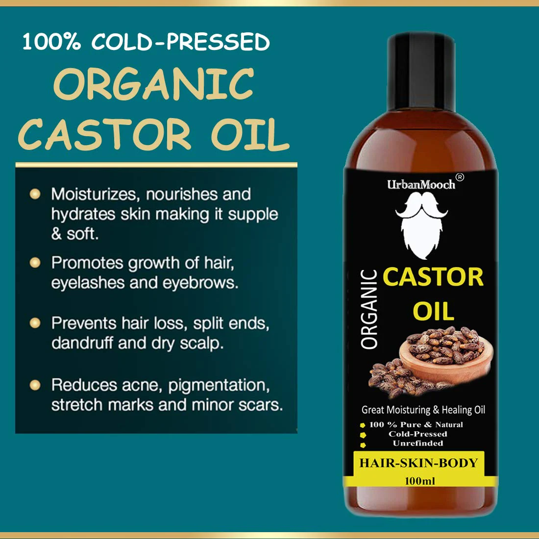 Strengthening Castor Hair Oil - Image 3