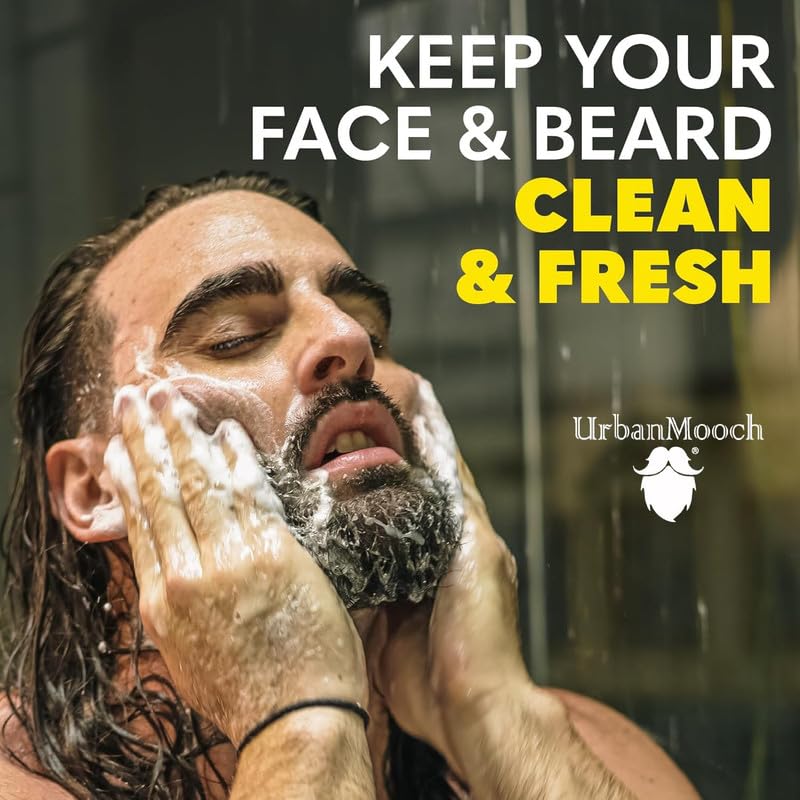 UrbanMooch Charcoal Face & Beard Wash for Men – Deep Cleansing, Oil Control & Tan Removal - Image 4