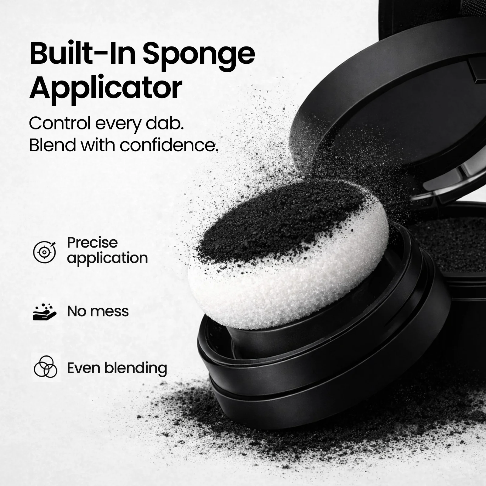 UrbanMooch Grey Fix Hair & Beard Cover-Up Powder for Men | Covers Grey Hair & Bald Patches Instantly - Image 4